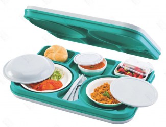 Bandeja de 5 Compartimentos en Polipropileno 